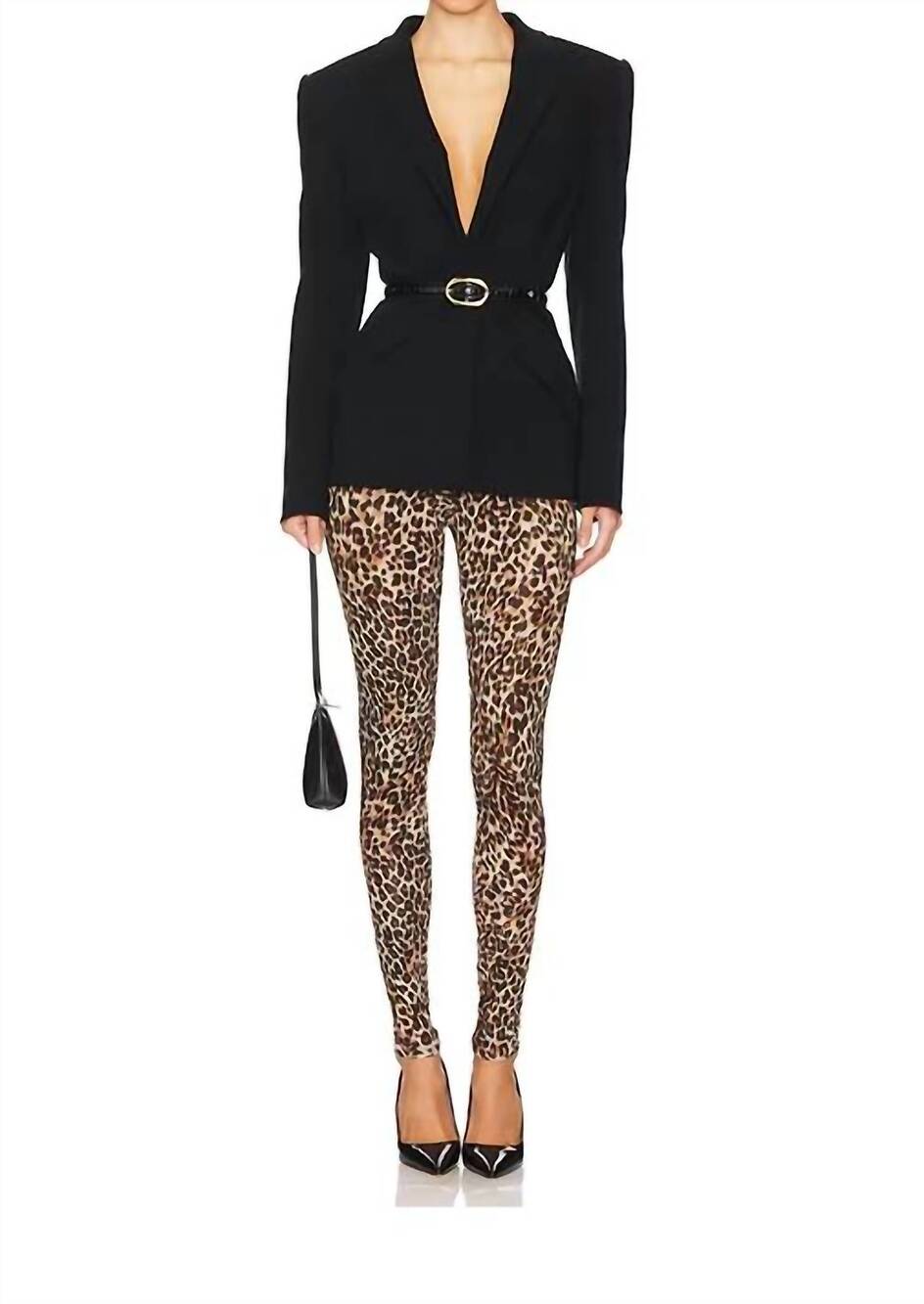 NEW LOVERS + FRIENDS billie legging in leopard